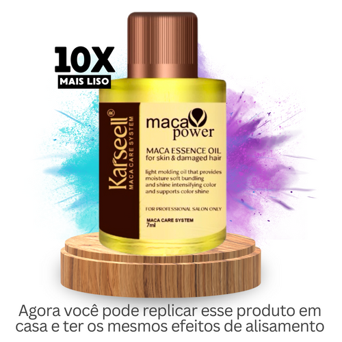COMPRE 1 E LEVE 2 brindes-Óleo Karseell Alisante e Progressiva caseiro sem formol original - 10x liso Produto Digital*